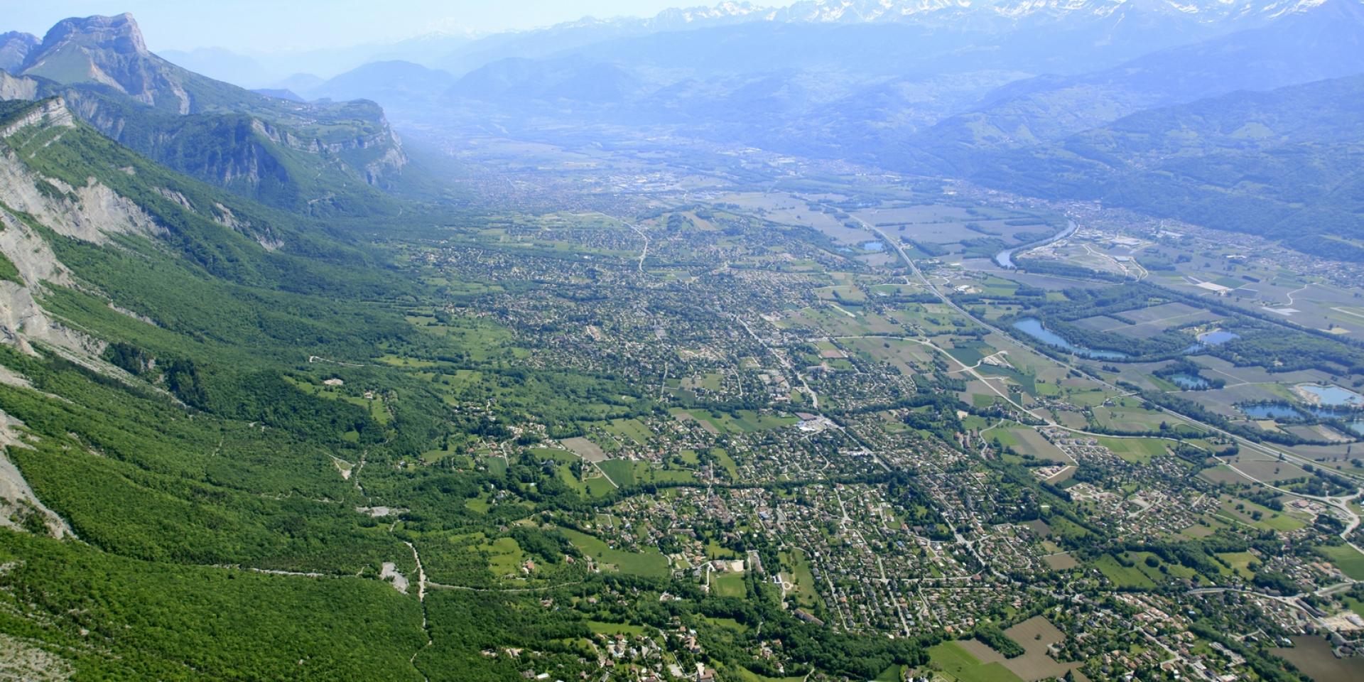 Grenoble vue d'en haut